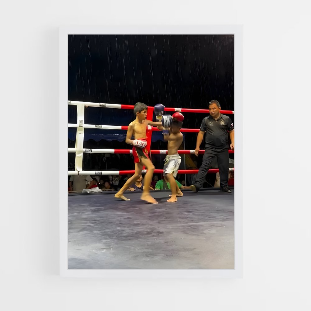 Poster Muay thai ancestral (vue 3)